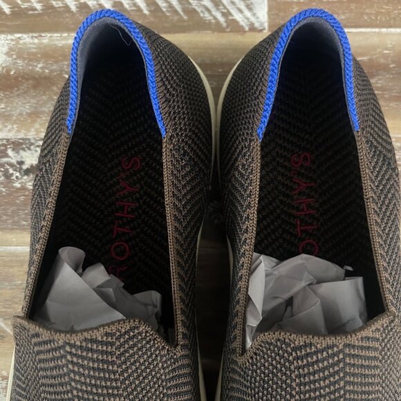 Rothys Womens Casual Knit Slip On Sneaker Size 9.5 Comfort Travel Minimalist - Picture 2 of 11